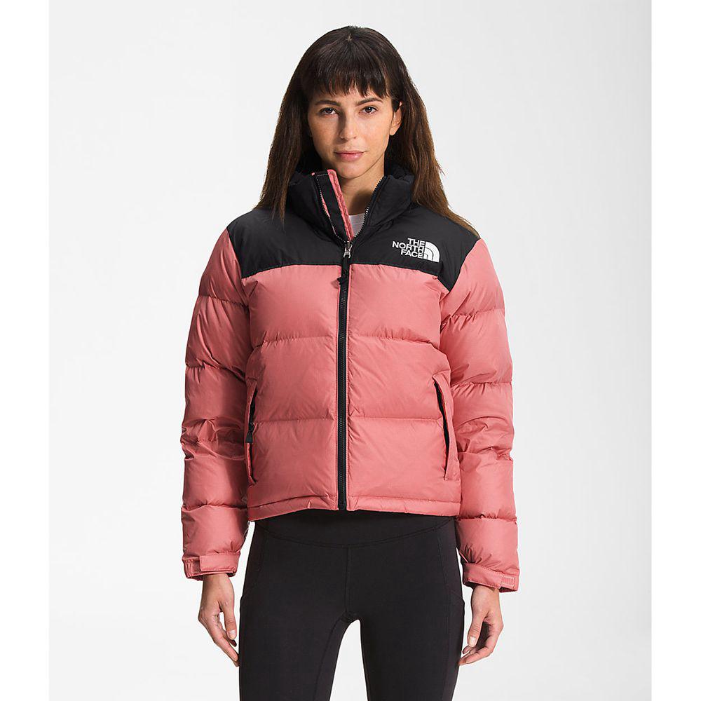 The North Face 1996 Retro Γυναικεια Μπουφάν Nuptse - Ροζ (PYKH17935)